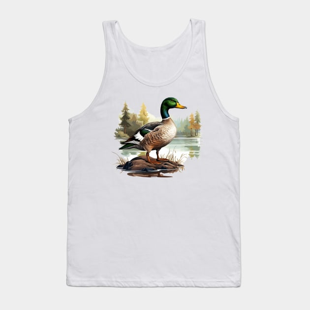 Mallard Tank Top by zooleisurelife